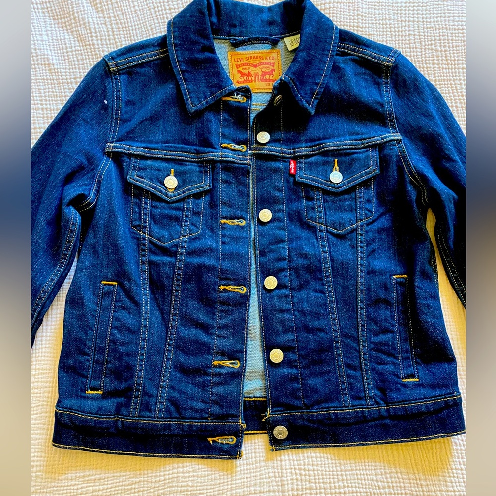 NWOT Levi’s Jacket, Dark Indigo, Medium- Perfect Condition